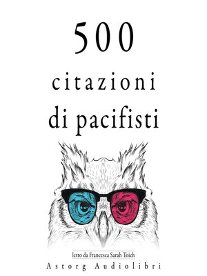 cover image of 500 citazioni di pacificatori